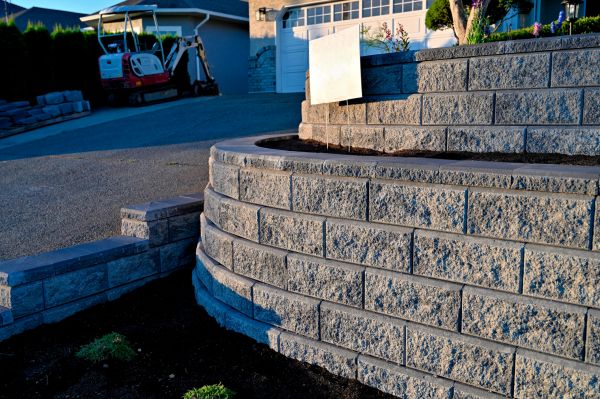 Stone Retaining Wall Repair in Vienna