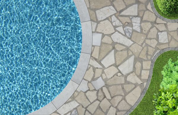 Flagstone Grout Repair in Vienna