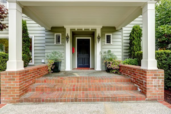 Front Porch Masonry Repair in Vienna