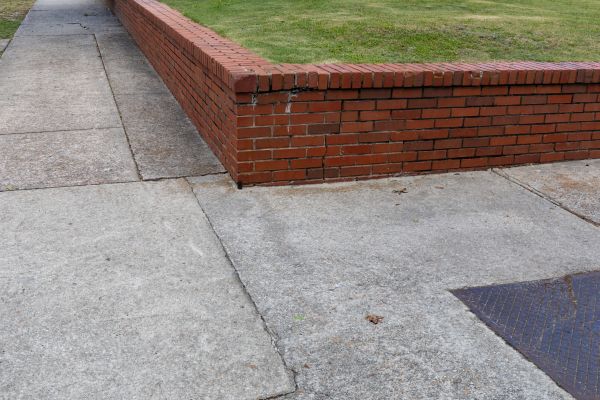 Brick Retaining Wall Repair in Vienna