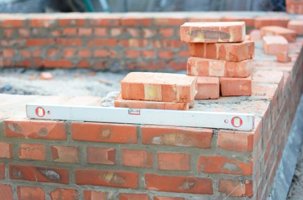 Brick Foundation Installation in Vienna